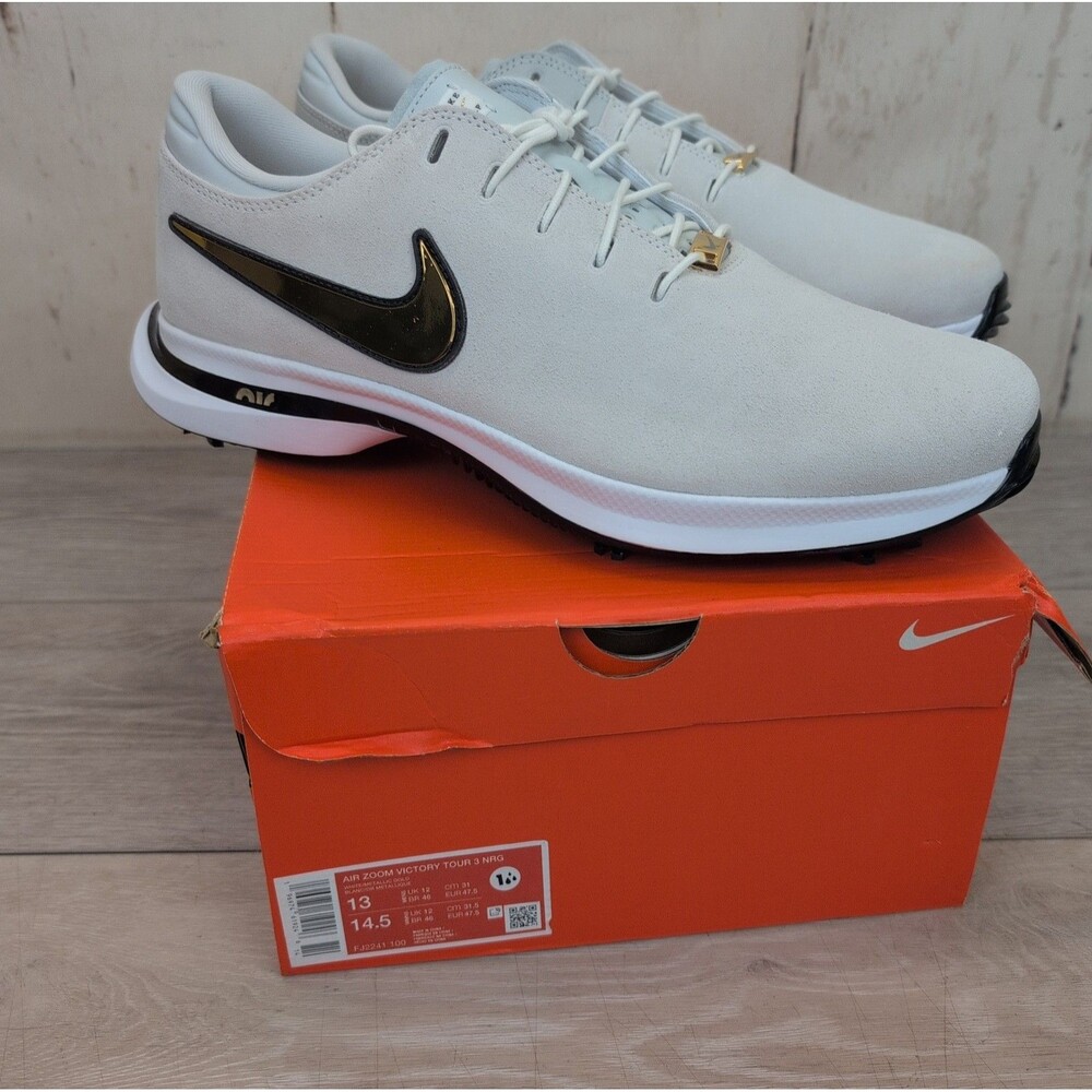 Nike Air Zoom Victory Tour 3 Nrg Gold  FJ2241-100 Men's Size 13 New Open Box